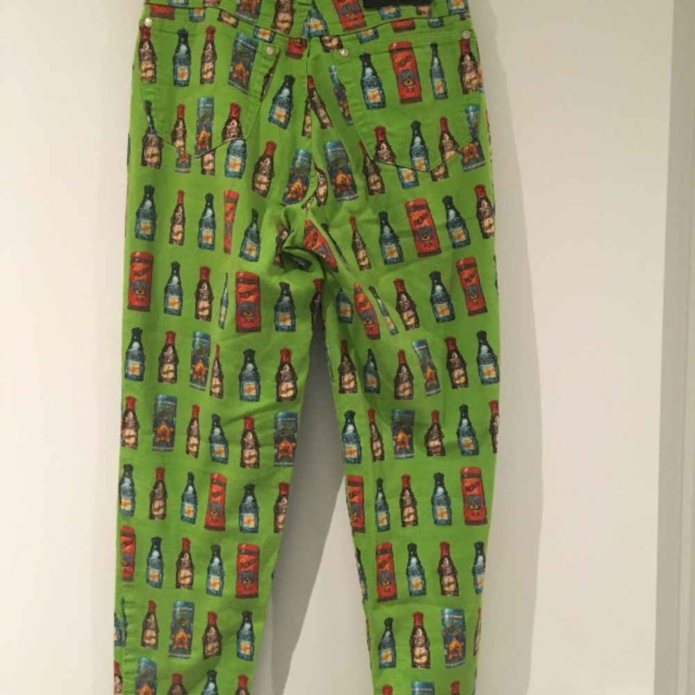 Vintage Versace perfume bottle pants - Picture 3 of 5